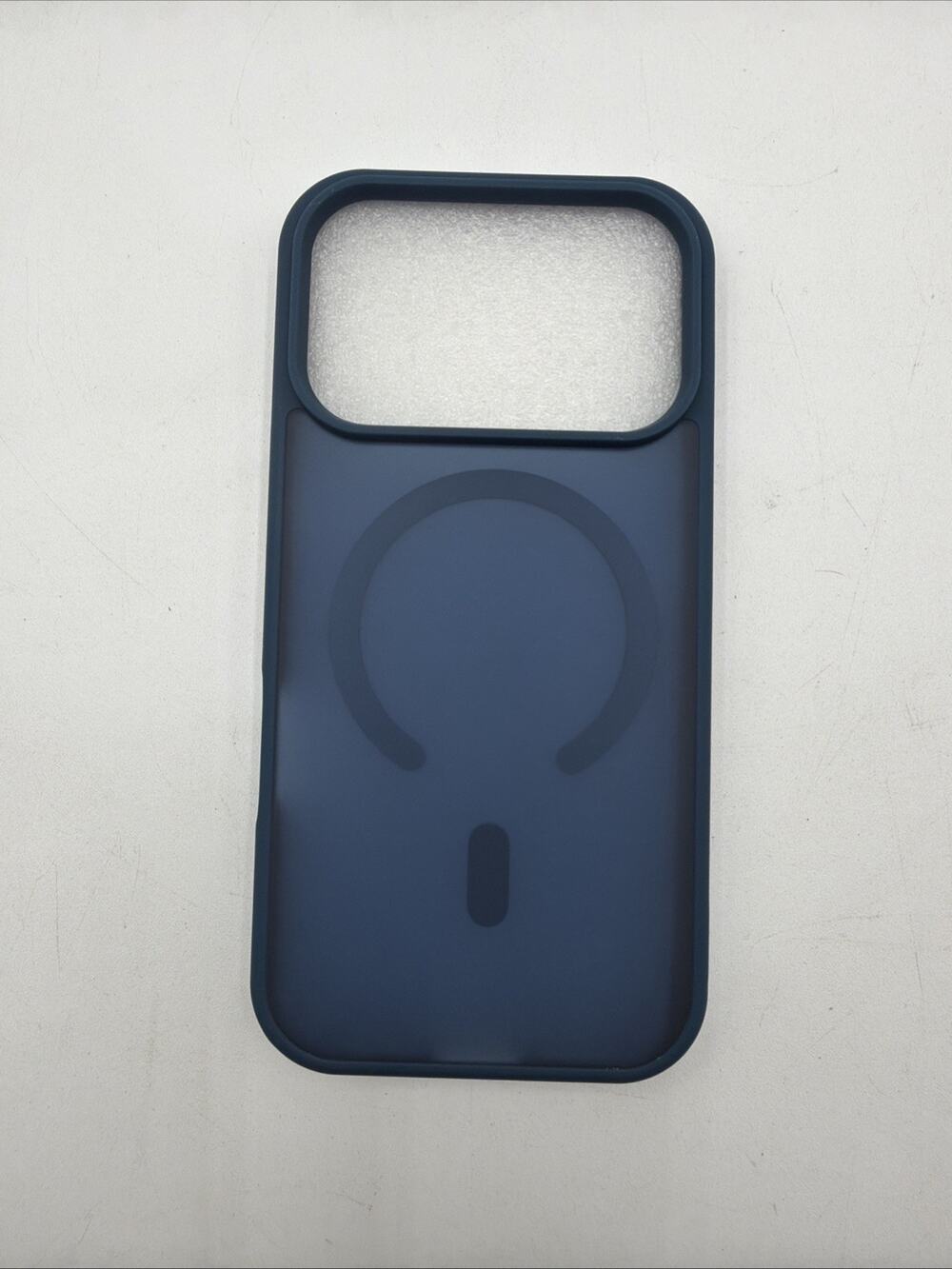 Magnetic Matte Case Compatible with MagSafe for iPhone 17 Pro Semi-Transparent.